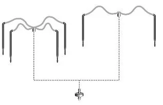 NET 2-Way Flat MOD Manifold Assembly Angle Arrow Dripper w/ Super Flex UV White PE Tubing 25/Bag