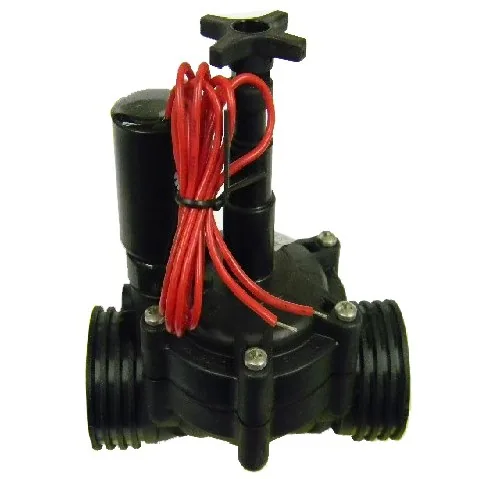 Netafim 1" 24 VAC Series 80 Two-Way Globe Valve w/ Flow Control & Encapsulated Solenoid 50 GPM Max Flow