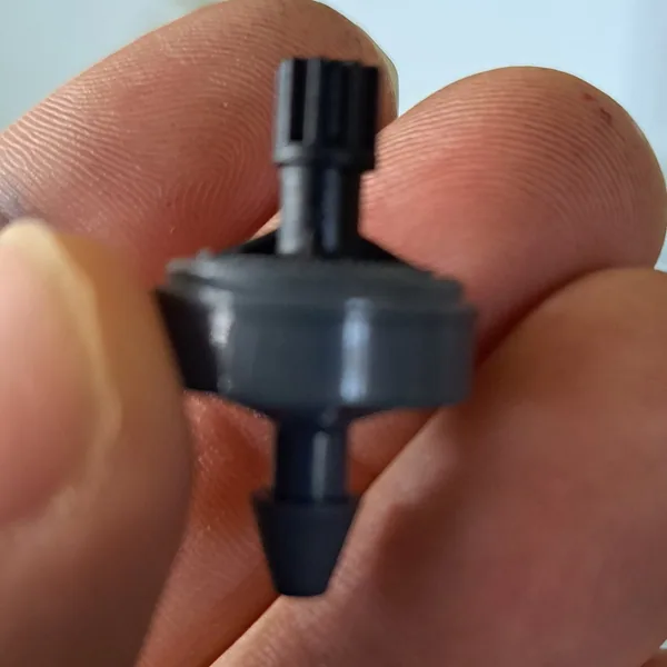 Netafim 1gph Grey Woodpecker Jr PCNL Dripper Nipple Outlet 10.2psi 100/Bag