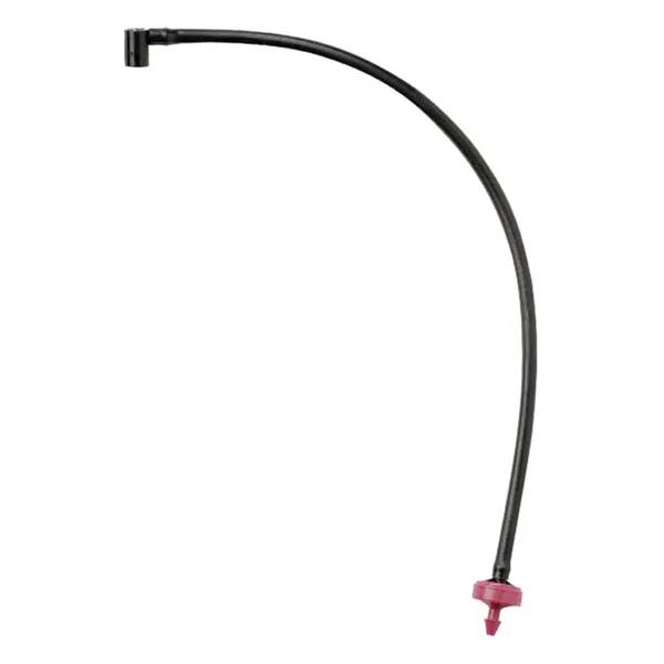 Netafim Dripper Assembly w/ Black Tubing & Black/Plum Dripper 3.2GPH 48in (25pcs