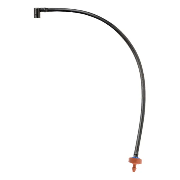 Netafim Dripper Assembly w/ Black Tubing & Blue/Orange Dripper 10.6GPH 36in (25pcs/Bag)