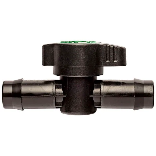 Netafim NET 17mm Insert Barb Inline Shut Off Valve