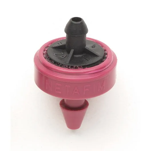 Netafim Plum/Black Woodpecker Jr PCNL Dripper Barbed Outlet 10.2psi