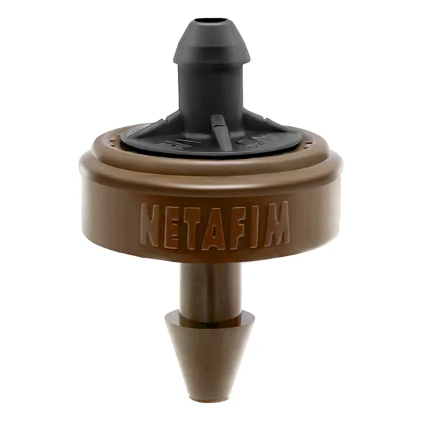 Netafim Woodpecker Pressure Compensating Junior Dripper w/ CNL 0.32GPH Brown (13