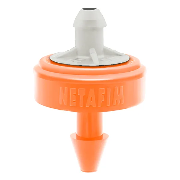 Netafim Woodpecker Pressure Compensating Junior Dripper w/ CNL 6.6 GPH Orange/Gr