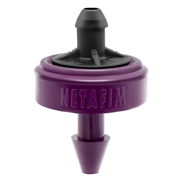 Netafim Woodpecker Pressure Compensating Junior Dripper w/ LCNL 3.2GPH Plum (250