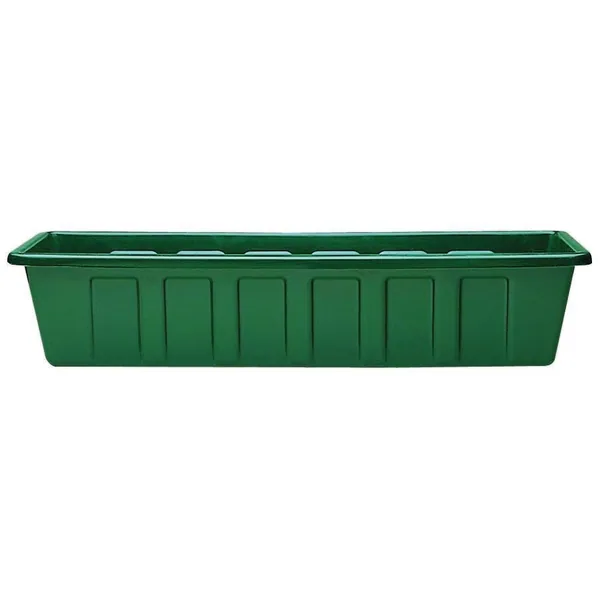 Novelty Polypro Flower Box Planter Hunter Green