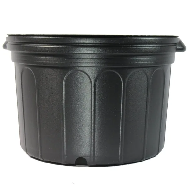 Nursery Supplies NS 1600SCU CUSTOM SQUAT, TRADE SIZE 3 GALLON, 2.87 GALLON, BLACK, 3Gallon (Case of 47)
