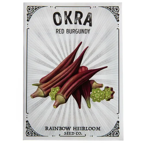 Okra, Burgundy 4 Grams - Image 2