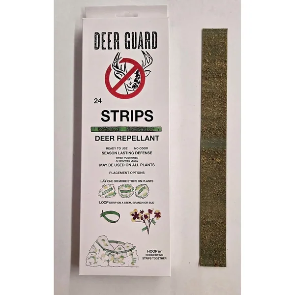 Olson 24ct 1-1/4in x 12in Stiky Deer Guard Strips in Retail Box