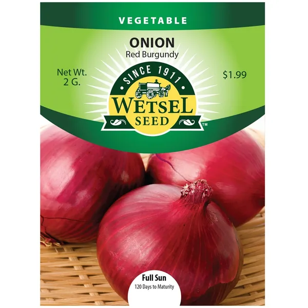 Onion, Red Burgundy 2 Gram