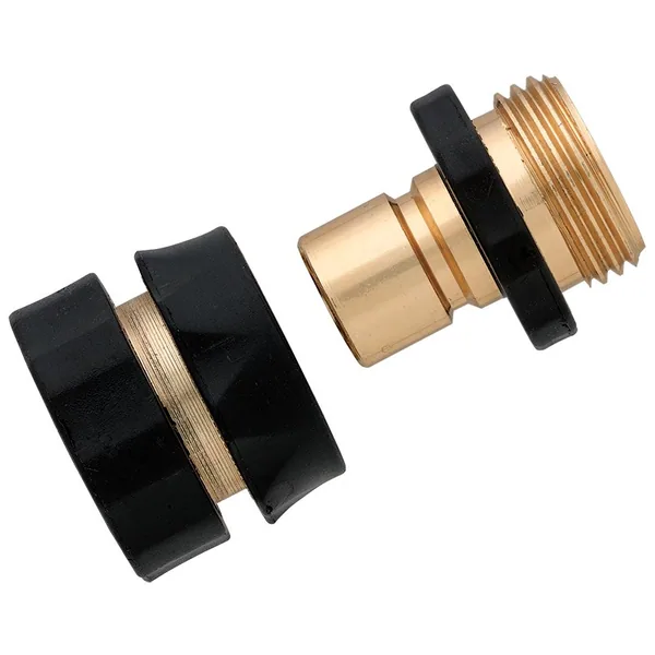 Orbit Brass Quick Connect Hose End