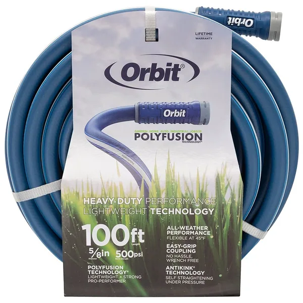 Orbit x5/Polyfusion Garden Hose