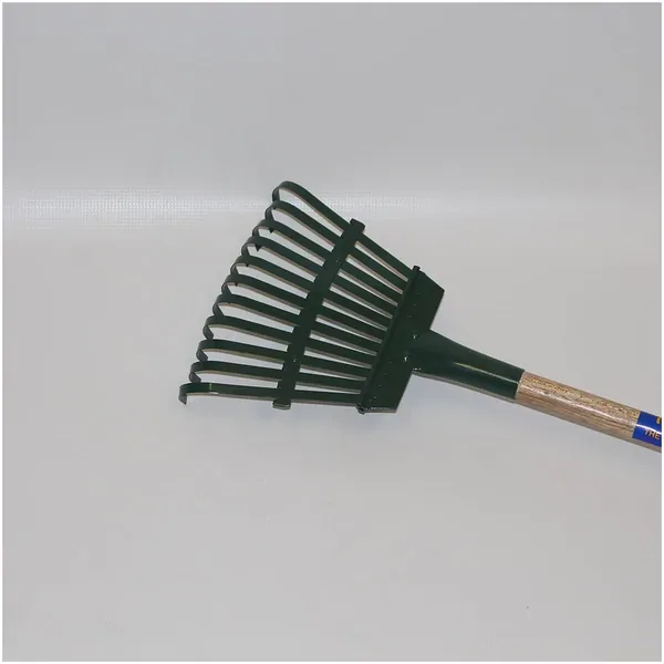 Organic Tool 11 Tine Shrub Rake With 48" Handle - Image 2