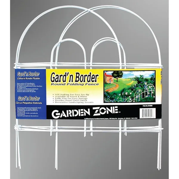 Origin Point x10' White Round Folding Fence