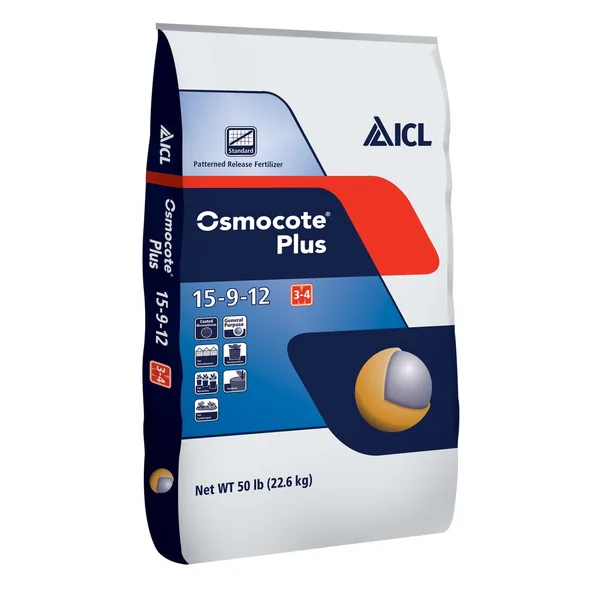 Osmocote Plus 15-9-12 3-4M 50Lb