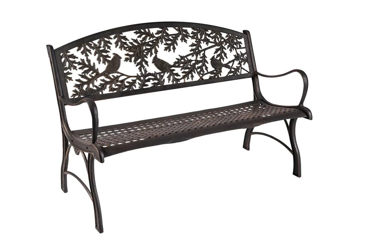 Painted Sky Bench Cardinal Iron - Image 2