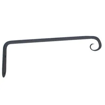 Panacea 10" Forged Hook Straight Black
