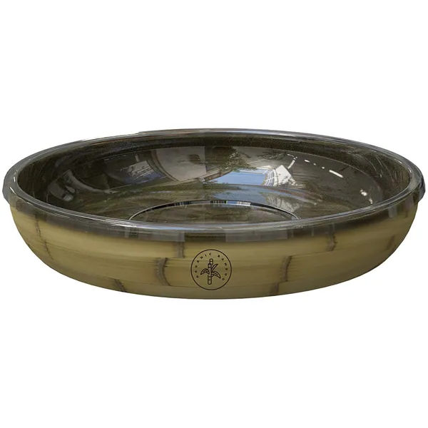Panacea 12" D Bamboo Saucer Cover