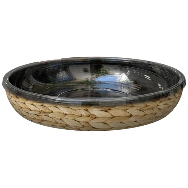 Panacea 12" D Water Hyacinth Saucer