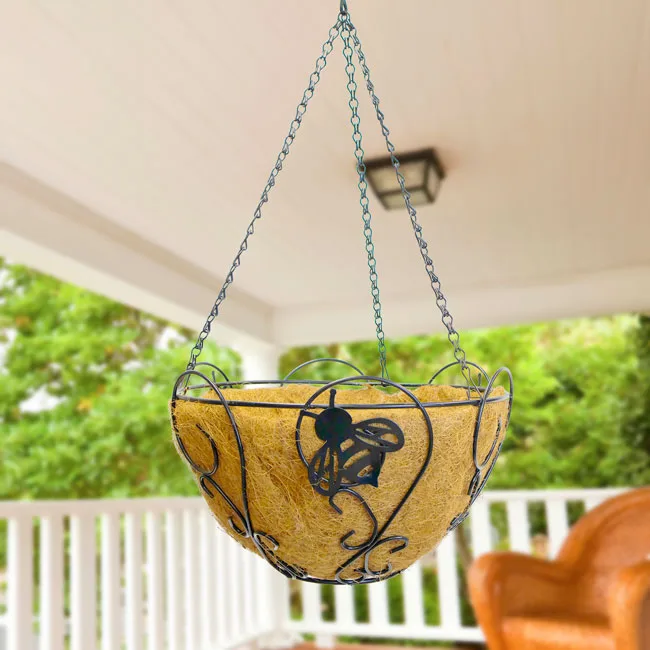 Panacea 14" Bee- Conscious Hanging Basket - Image 2