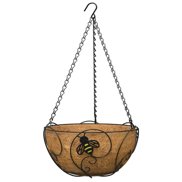 Panacea 14" Bee- Conscious Hanging Basket
