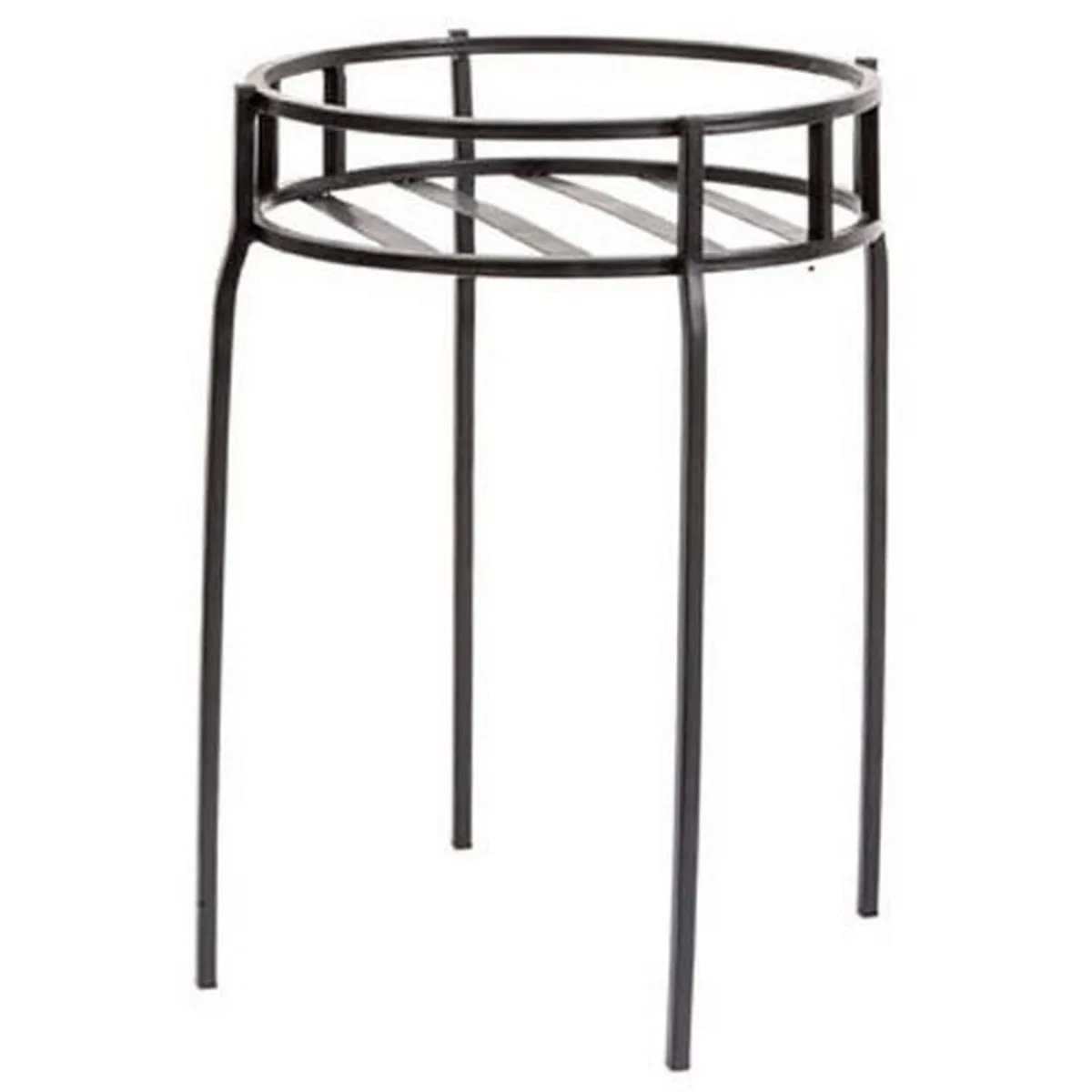 Panacea 15.5" Contemp Plant Stand Black - Image 2