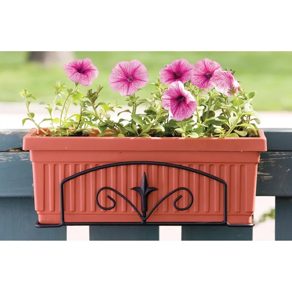 Panacea 15" Finial Flowerbox Holder