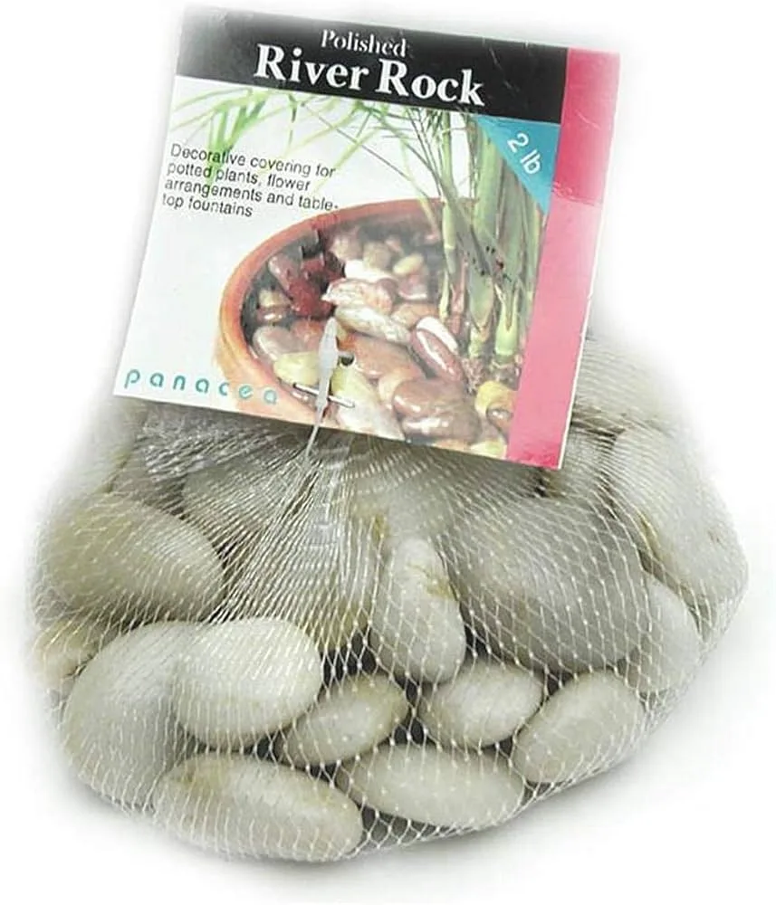Panacea 2 lbs River Rock White - Image 2
