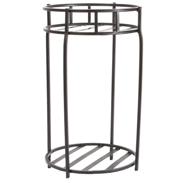 Panacea 20.5" Contemp Plant Stand Black