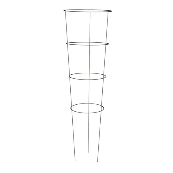 Panacea 42" 3 Leg 4 Ring Galvanized Tomato Cage