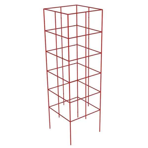 Panacea 47" 4 Panel Heavy Duty Red Tomato Tower