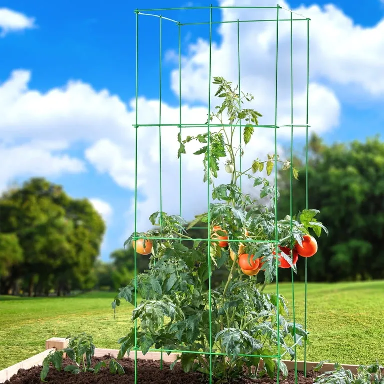 Panacea 48" HD Inverted Tomato Cage Light Green - Image 2
