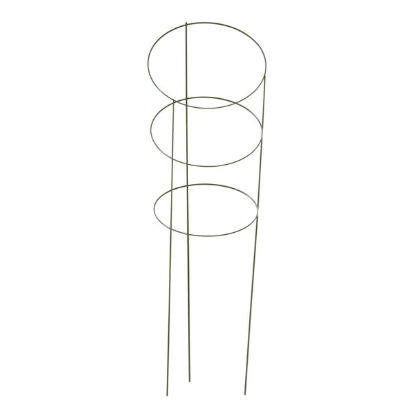 Panacea 54" Green Tomato Cage 4 Leg 4 Ring