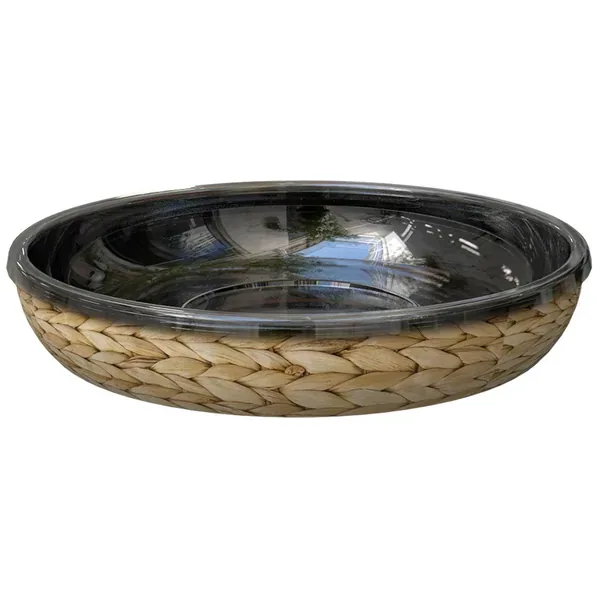 Panacea 6" D Water Hyacinth Saucer - Image 2
