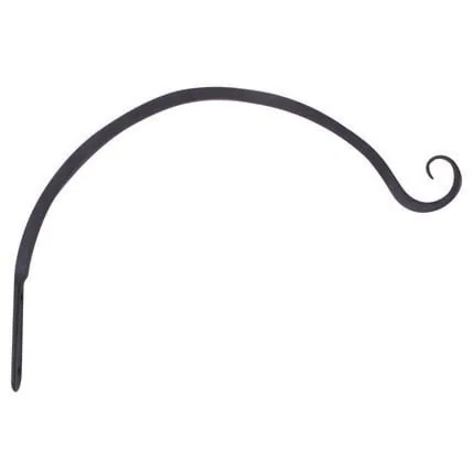 Panacea 7" Forged Hook Curved Black