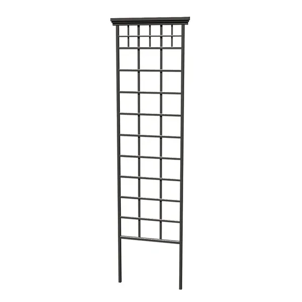 Panacea 78" Mission Trellis Black - Image 2