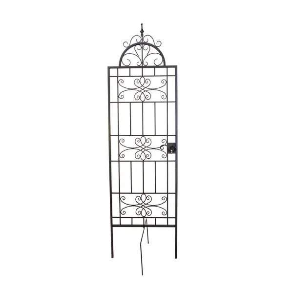 Panacea 84" Quatrefoil Gate Trellis - Image 2