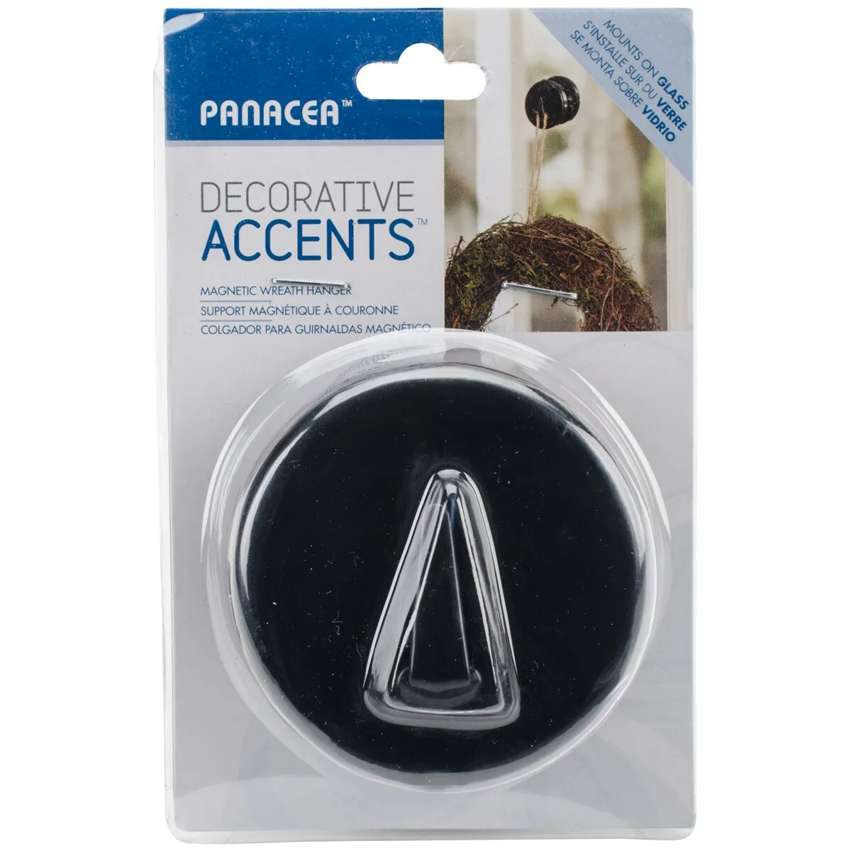 Panacea Black Wreath Hanger - Image 2