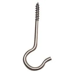 Panacea Ceiling Hook Antique Brass 5pk