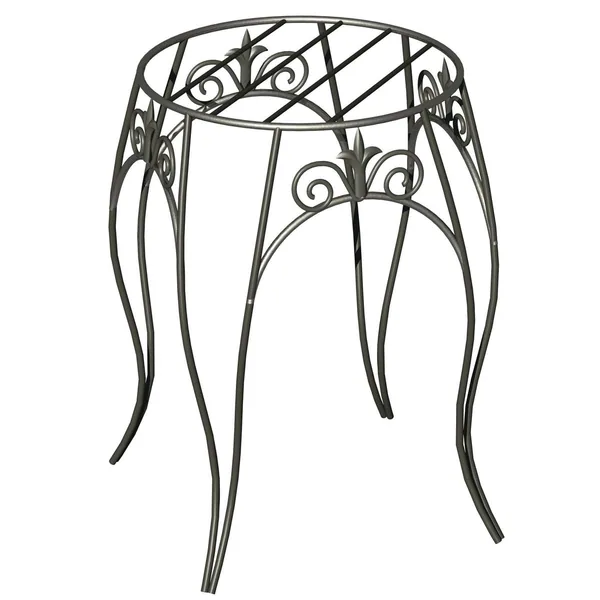 Panacea Plant Stand With Finial Black