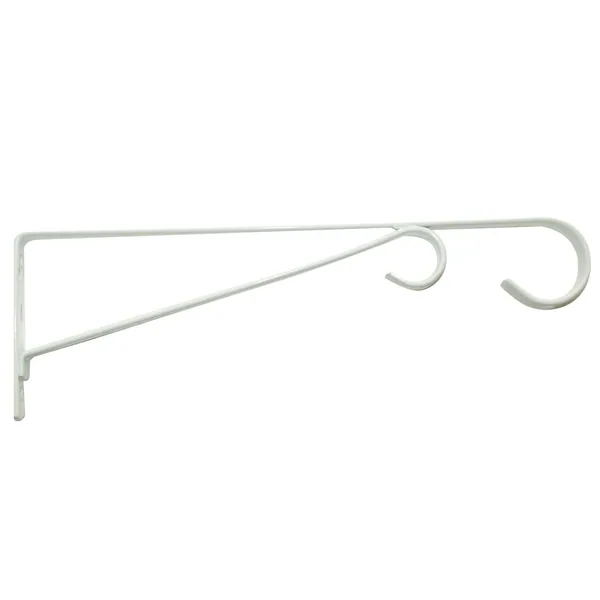Panacea White Hanging Basket Bracket