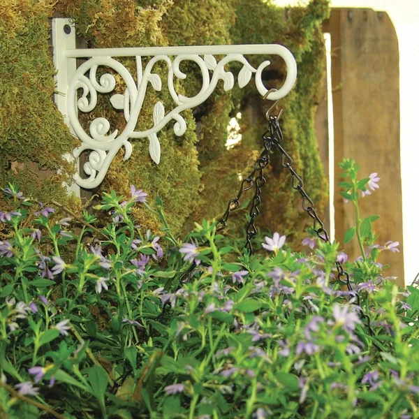 Panacea White Hanging Plant Bracket