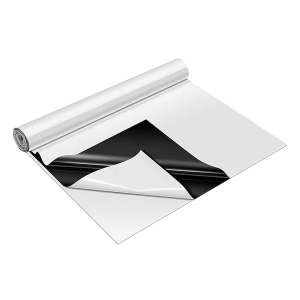 Panda Film Black and White Poly Film Roll 5.5mil 10ft x 100ft