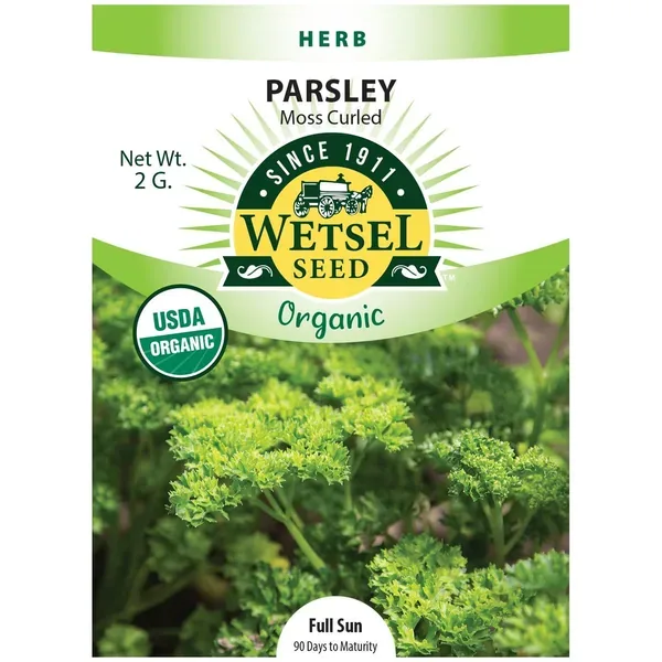 Parsley, Organic Moss Curled 2 Grams - Image 2