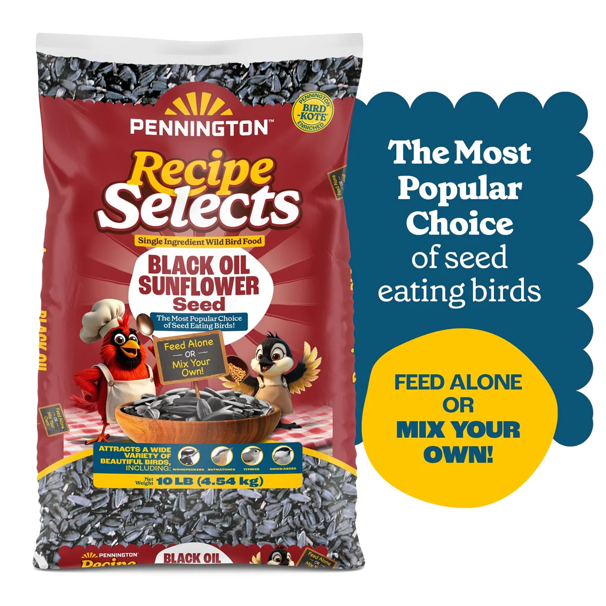Penn Select 10 lbs Black Oil Sunflower Seed - Image 2