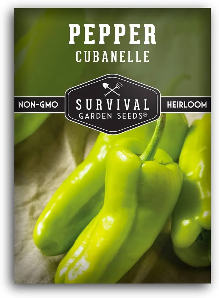 Peppers, Aruba Cubanelle ( Patio ) 10 Seed Count - Image 2