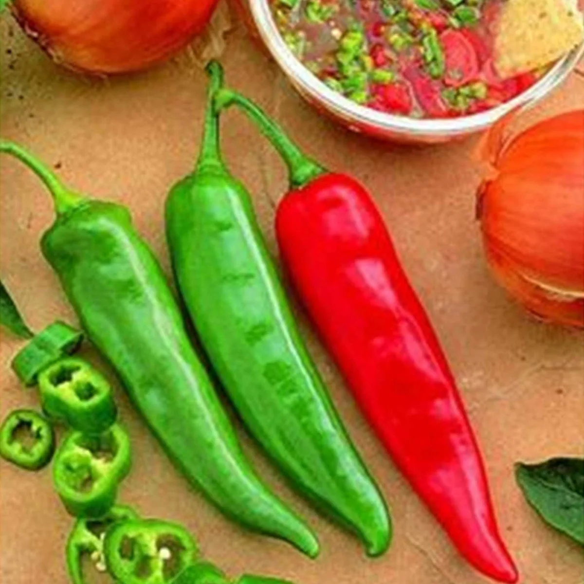 Peppers, Garden Salsa Hybrid Treated 100 Seed Count - Image 2
