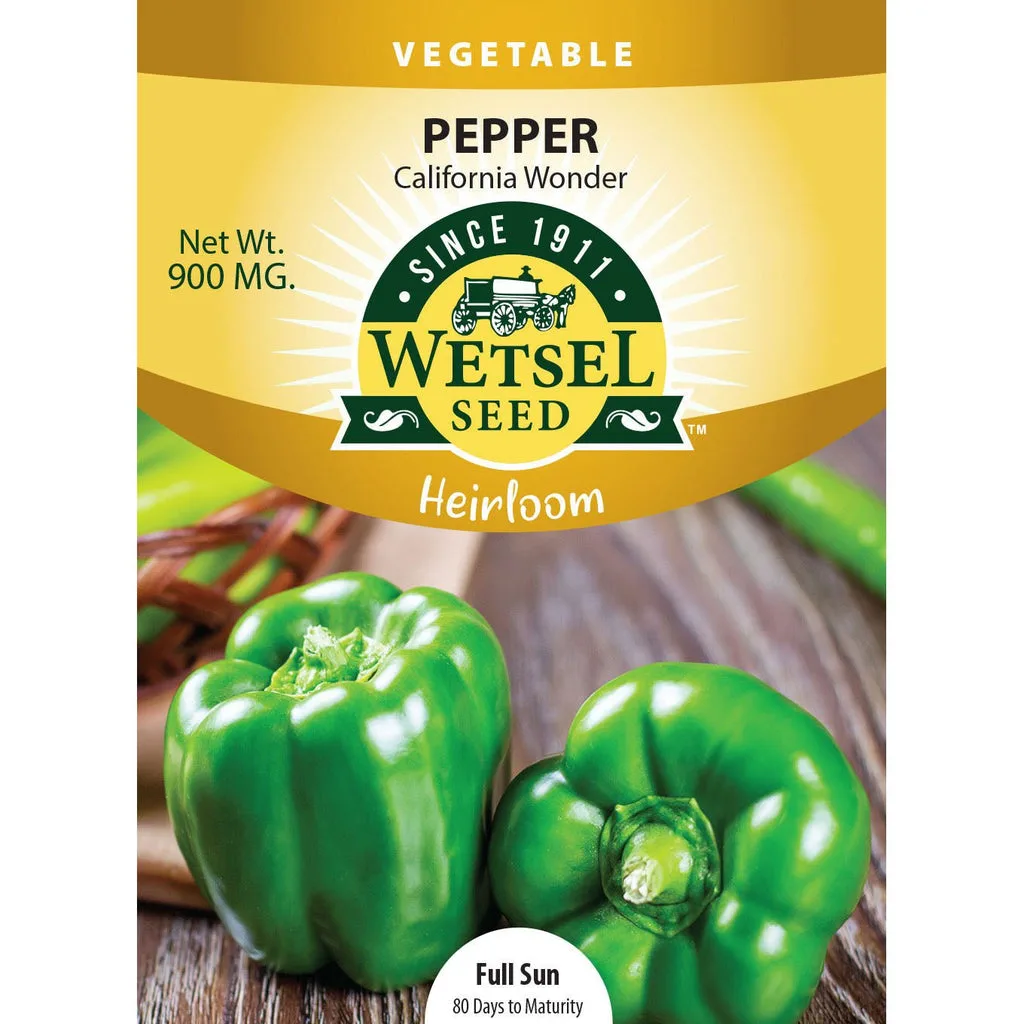 Peppers, Golden California Wonder 900mg - Image 2