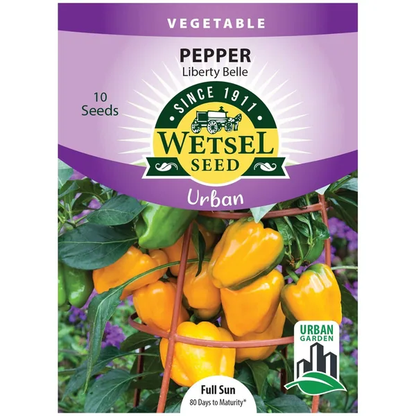 Peppers, Liberty Belle ( Patio ) 10 Seed Count